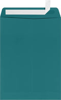 LUXPaper 9 x 12 Open End Envelopes | Peel & Press | Teal | 80lb. Text | 1 by LUXPaper