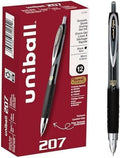 uniball 207 Retractable Gel Pens, Micro Point by uni-ball