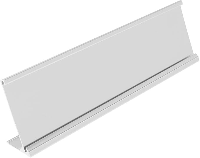 ExcelMark 2"x 8"Aluminum Name Plate Holder - Image 3