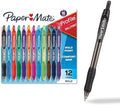 Paper Mate Profile Retractable Ballpoint Pens, Bold | 1.4mm Point | Soft Grip | by Unknown