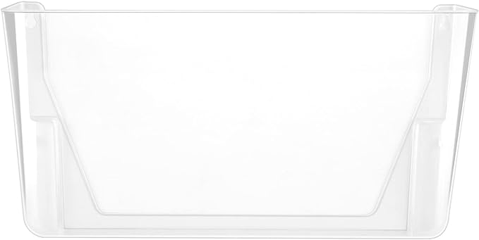 Amazon Basics Expandable Plastic Wall File Organizer, Hanging File Holder - Image 2
