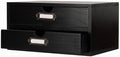 Wooden Storage Box Rustic Desktop Organizer by PACKGILO