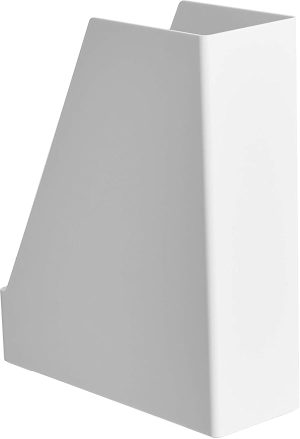 Amazon Basics Rectangular Plastic Desk Organizer, Magazine Rack - Image 6
