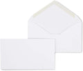 Staples #6 White Standard Business Envelopes, V‑Flap Gummed Closure, by Staples