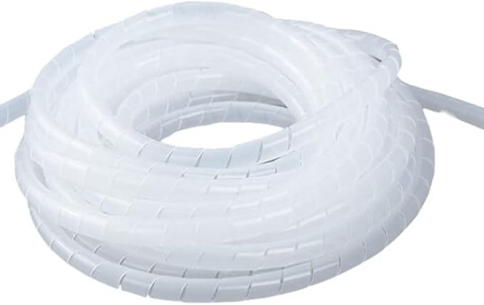 Spiral Cable Wrap -20 Ft 1/2" Cable Management Sleeve Organizer by Tsurpcao