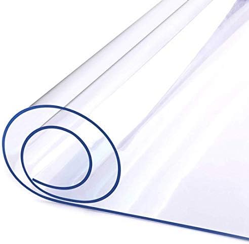 LovePads Clear Table Cover Protector 54 x 54 Inch, 1.5mm Thick Plastic Table - Image 9