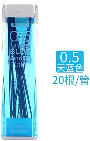 Uni NanoDia Color Mechanical Pencil Leads 0.5mm 7 Color Set, 7 Pack/total 140 - Image 3