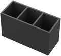 NIUBEE Acrylic Pen Holder 3 Compartments by NIUBEE