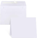 Blank Cards and Envelopes 4x6, 30 Pack White Invitation Cardstock by Joyberg