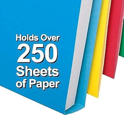 Pendaflex Double Stuff File Folders, Letter Size, 1/3 Cut - Image 9