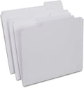 Staples Reinforced File Folders, Letter Size, 3‑Tab Design, Durable Paper Stock by Staples