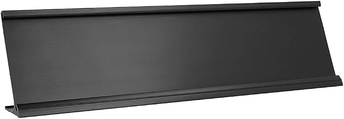 ExcelMark 2"x 8"Aluminum Name Plate Holder - Image 2