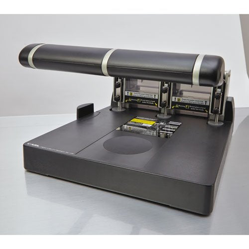CARL, Heavy Duty 3-Hole Punch – 150 Sheet Capacity, Precision Alignment - Image 12
