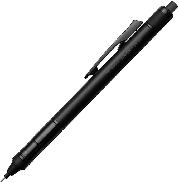 Tombow Pencil Mechanical Pencil 0.5mm MONO Monograph Tune Full Black DPA-165A by Tombow