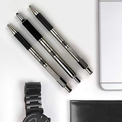 Zebra Pen G-301 Retractable Gel Pen, 0.7mm Medium Point, Stainless Steel Barrel - Image 5