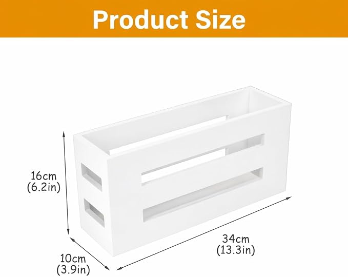 Magazine File Holder, Standing Wooden Magazine Rack, Desk Folder Organizer - Image 7