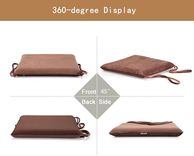 Augld Square Chair Seat Cushion Memory Foam Chair Cushion - Image 7