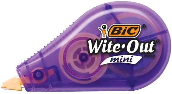 BIC Wite-Out Mini Correction Tape, No Dry Time, Long Lasting - Image 3