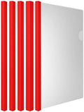 Sliding Bar Clear Report Covers, 40 Sheet Capacity, Transparent Resume by Unknown