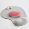 Ergonomic Mouse Pad with Wrist Rest, Gel Wrist Support Mousepad, Pain Relief by JYWYBF