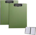 2 Pcs Folding Clipboard, Waterproof File Folder Clipboards, A4 Clip File or A3 by Unknown