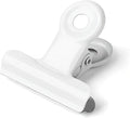 Coideal White Bulldog Paper Clips, 20 Pack 2 Inch Large Metal Binder Clips by Coideal