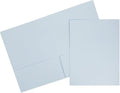 LUXPaper 9 x 12 Presentation Folders in 100 lb. Baby Blue by LUXPaper
