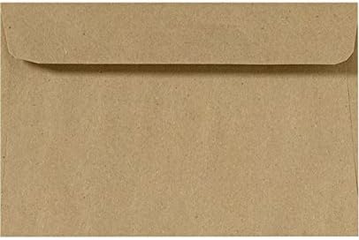 LUXPaper 9 x 12 Booklet Envelopes | Grocery Bag Brown | 70lb. Text | 500 Qty by LUXPaper