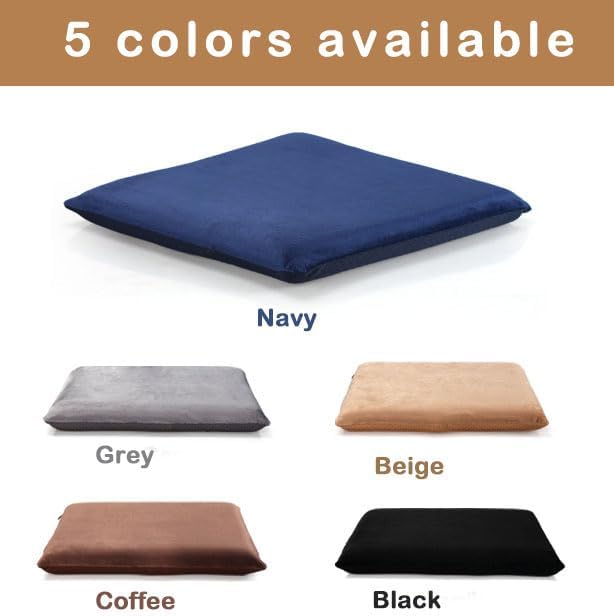 Augld Square Chair Seat Cushion Memory Foam Chair Cushion - Image 9