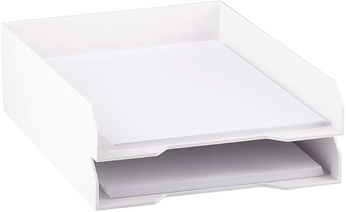JAM PAPER Stackable Paper Trays - Image 3