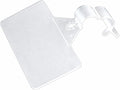 50 Pack Label Holders, Wire Shelf Label Holders, Adhesive Label Holder by ClipStripCorp