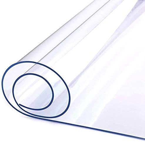 LovePads Clear Table Cover Protector, 44 x 84 Inch 2mm Thick Plastic Table Cover - Image 9