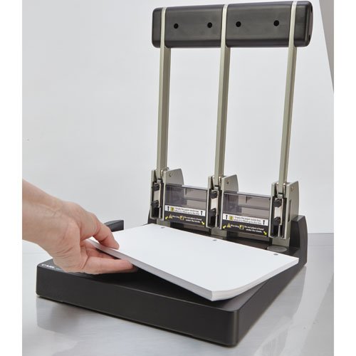 CARL, Heavy Duty 3-Hole Punch – 150 Sheet Capacity, Precision Alignment - Image 6