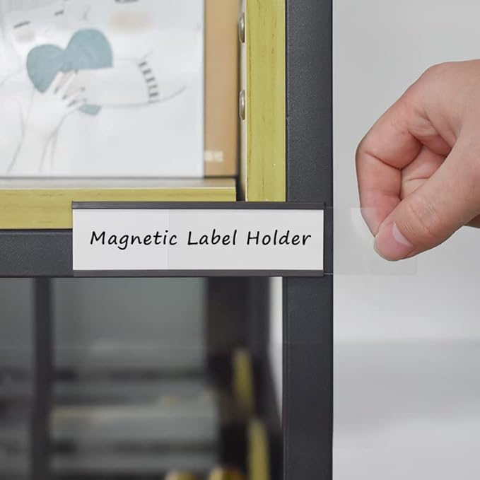 C Channel Magentic Label Holders 0.5x2 Inch - Image 9
