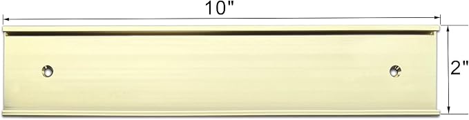 Nameplate Holder Wall or Door 5Pack | - Image 2