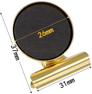 Strong Magnetic Clips, 20 Pack, 1-1/4 Inch, 31 mm, Refrigerator Magnet Clips - Image 2