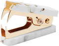 1PC Marble Gold Line Gold Staples Remover Acrylic Luxury Yellow Golden Metal by MEIYITIAN