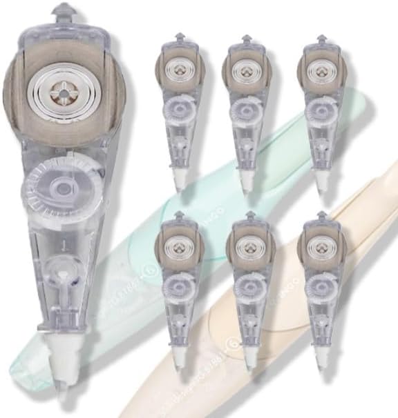 Refills for White Correction Tape, Carrier Tape for the Rectractble Series by BITOSEE