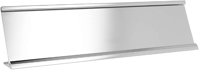 ExcelMark 2"x 8"Aluminum Name Plate Holder by ExcelMark