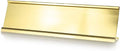 2" x 10" Aluminum Office Desk Nameplate Sign Holder 5 Pack by All+Quality