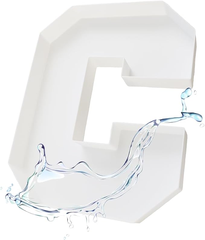 Plastic Fillable Letter Charcuterie Box, 10in Reusable Alphabet Shaped Tray - Image 6