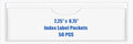 Origin-Joy 50 PCS Self-Adhesive Index Label Pockets by Origin-Joy