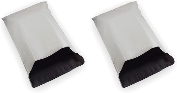 5 EcoSwift 19 x 24 White Poly Mailers Size #8 Self Sealing Bulk Packaging by EcoSwift