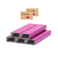 MEI YI TIAN Rose Red Staples 26/6 Standard Staples Refill 1000/Box 2 Boxes/Pack by MEIYITIAN