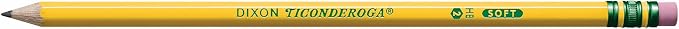 Ticonderoga Wood-Cased Pencils, Pre-Sharpened, 2 HB Soft - Image 2