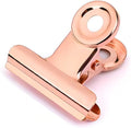 Coideal Bulldog Paper Clips Rose Gold, Food Bags, Pictures Photos, Art Crafts by Coideal