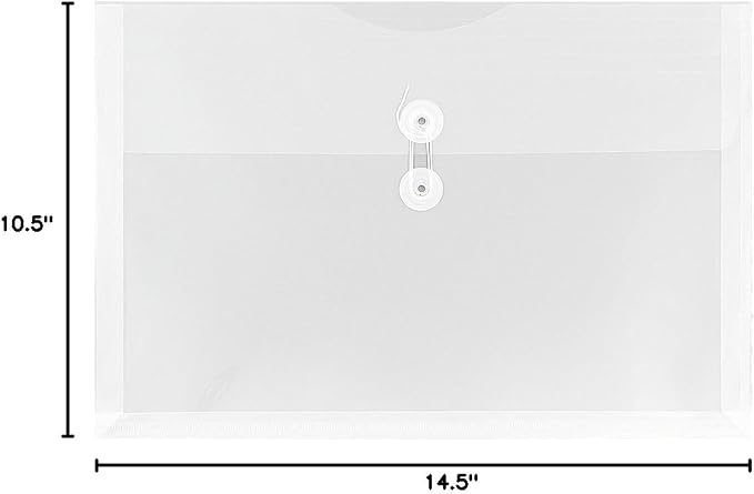 JAM PAPER Plastic Envelopes - Image 6