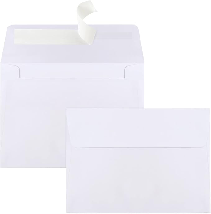 90 Packs A1 Envelopes, 3.625x5.125" Envelopes White, Small Envelope RSVP by Joyberg