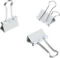 HAHIYO Binder Clips Paper Clamps Spring Steel Sturdy Small 0.75 inches Width by HAHIYO