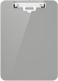 Hongri Plastic Clipboard with Pen Holder, Nurses and Women, Low Profile Clip by Hongri